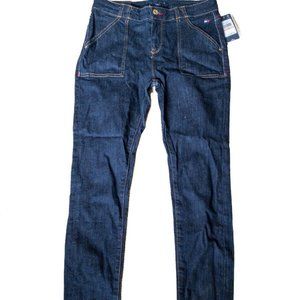 Tommy Hilfiger Womens Raleigh Highrise Skinny Jeans Dark Denim Size 2 NWT